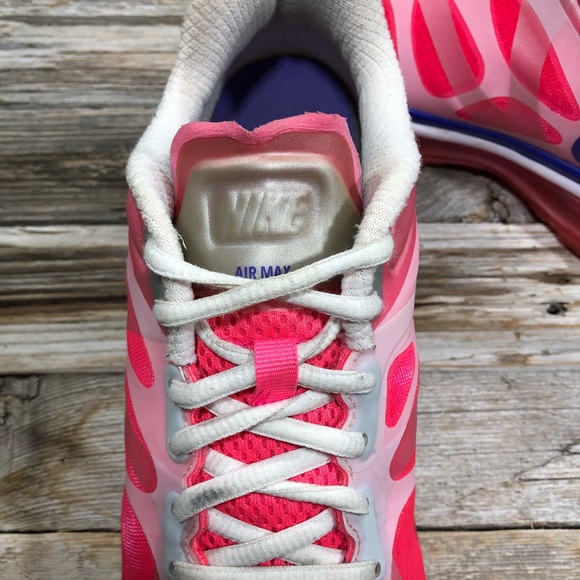 Nike Air Max Pink 2011 Running Shoes Sneakers - Picture 7 of 8